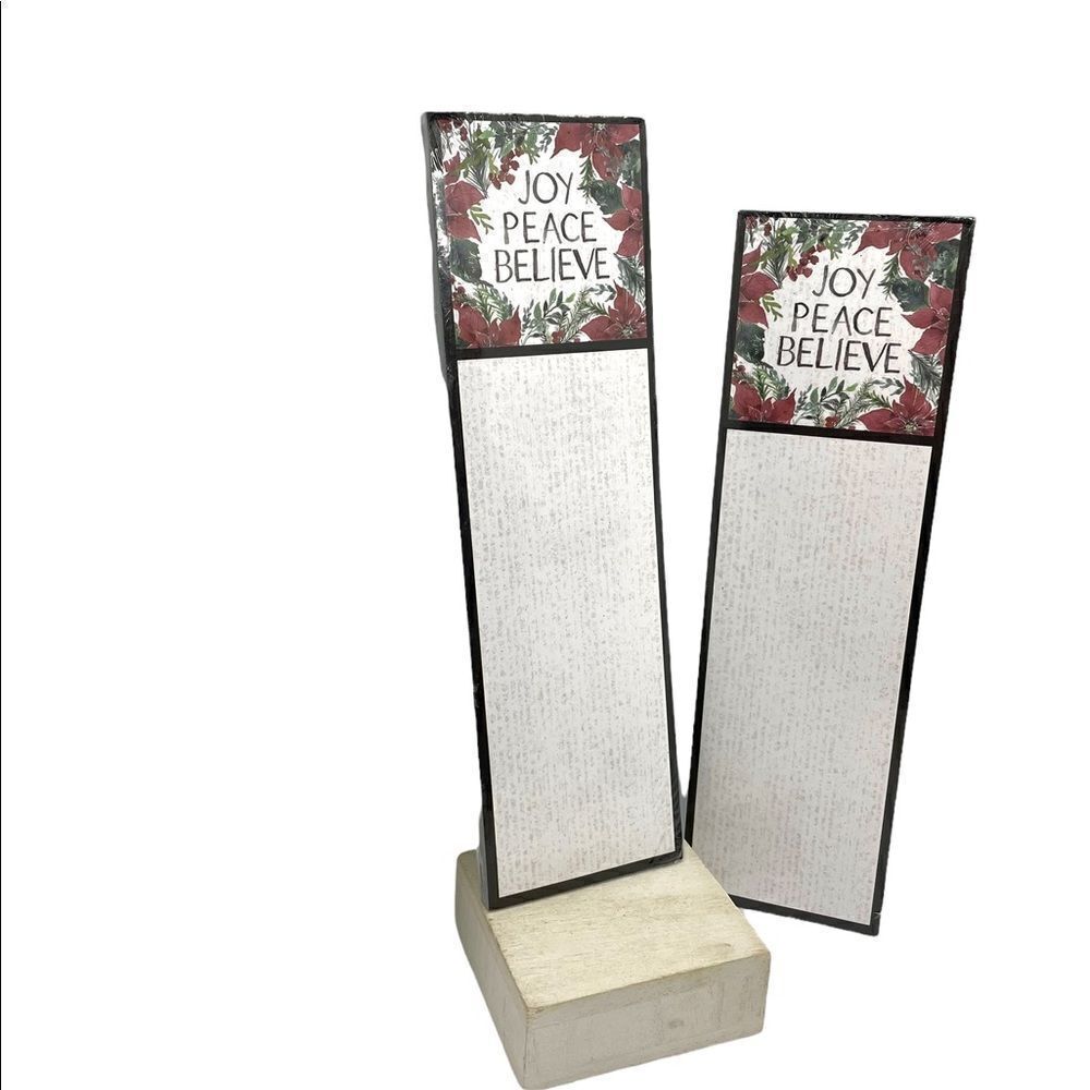 NWT Christmas Notepad Magnetic pad Set Primitives by Kathy - Picture 2 of 5